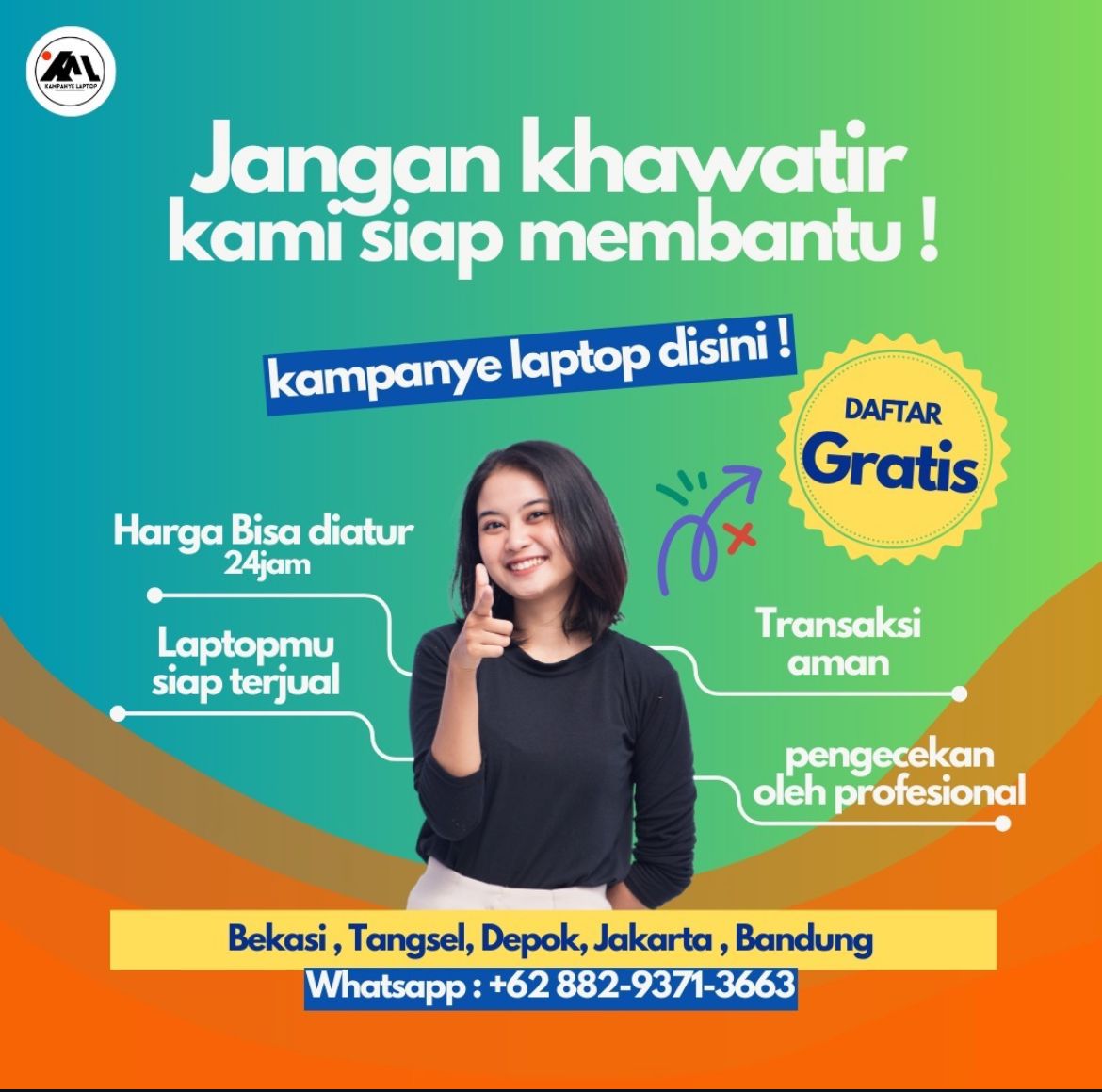 Daftar disini! GRATIS!